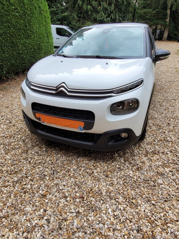 Nettoyage d'une Citroën C3 au Neubourg 27