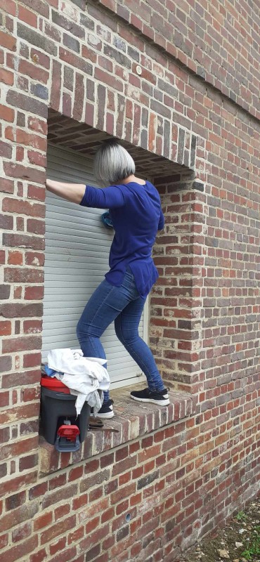 Nettoyage des volets roulants d'une maison à Cesseville près de Le Neubourg 27