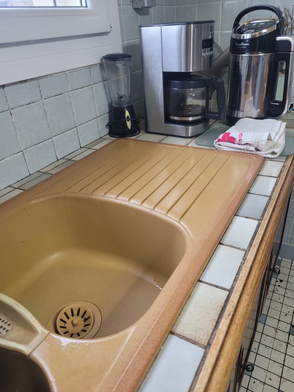 Remise en état d'une cuisine chez des seniors près du Neubourg 27