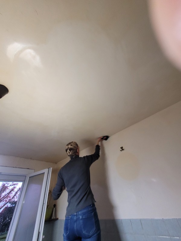 Remise en état d'une cuisine chez des seniors près du Neubourg 27